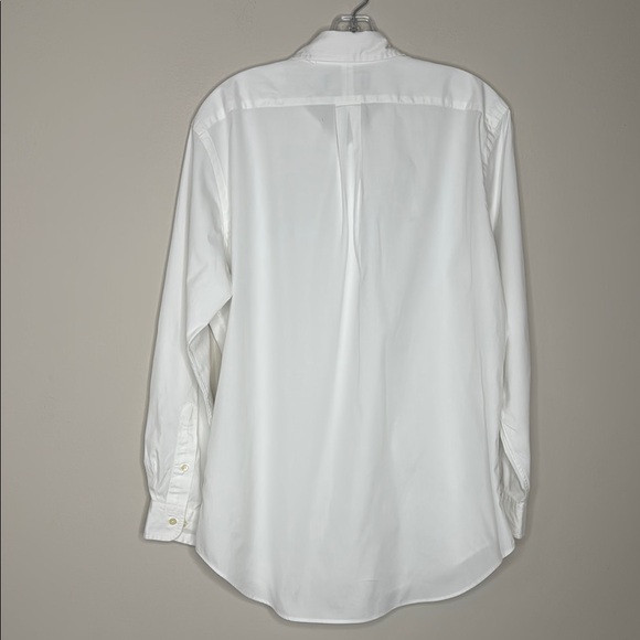 Ralph Lauren Cotton White Long Sleeve Button Down Dress Shirt Size 15.5- 32/33 - Picture 2 of 6